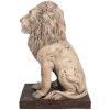 Clayre & Eef 6MG0043 Baroque Lion Decoration Beige 30x23x45 cm