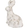 Clayre & Eef 6MG0044 Decoration Rabbit 29x19x39 cm White Beige