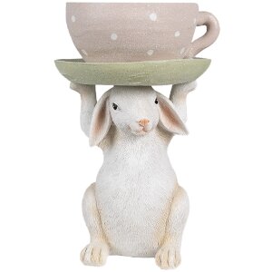 Clayre & Eef 6PR3998 Decorative Rabbit 15x14x24 cm...