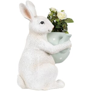 Clayre & Eef 6PR3999 Decorative Rabbit 17x17x23cm Beige - Easter atmosphere at home