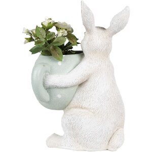 Clayre & Eef 6PR3999 Decorative Rabbit 17x17x23cm Beige - Easter atmosphere at home