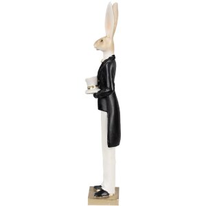 Clayre & Eef 6PR4002 Decorative Rabbit Beige Black...