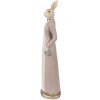 Clayre & Eef 6PR4007 Decorative Rabbit Beige Pink 8x7x28 cm