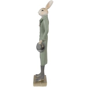 Clayre & Eef 6PR4008 Decorative Rabbit Beige Green...