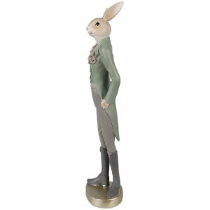 Clayre & Eef 6PR4009 Decorative Rabbit Beige Green...