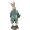 Clayre & Eef 6PR4023 Decorative Rabbit 17x10x38 cm Brown Green