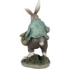 Clayre & Eef 6PR4028 Decorative Rabbit 18x16x32cm Brown Green