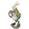 Clayre & Eef 6PR4035 Decorative Rabbit 18x16x32cm Beige Green