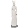 Clayre & Eef 6PR4041 Decorative Rabbit White 11x9x41 cm