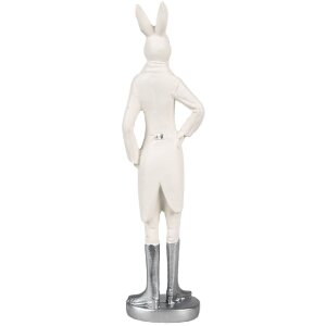 Clayre & Eef 6PR4042 Decorative Rabbit White 8x7x28 cm