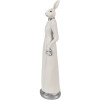 Clayre & Eef 6PR4043 Decorative Rabbit White 8x7x29cm