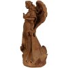 Clayre & Eef 6PR4063 Angel Decoration 12x10x23 cm Brown