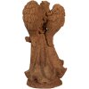 Clayre & Eef 6PR4063 Angel Decoration 12x10x23 cm Brown