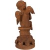 Clayre & Eef 6PR4071 Angel Decoration 16x16x36 cm Brown