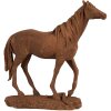 Clayre & Eef 6PR4078 Decoration Horse 21x7x21 cm Brown