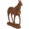 Clayre & Eef 6PR4078 Decoration Horse 21x7x21 cm Brown