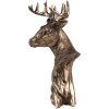 Clayre & Eef 6PR4079 Reindeer Decoration 13x12x25cm Brown