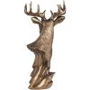 Clayre & Eef 6PR4079 Reindeer Decoration 13x12x25cm Brown