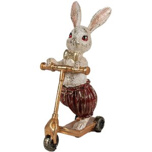 Clayre & Eef 6PR4082 Decorative Rabbit White...