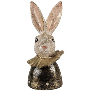 Clayre & Eef 6PR4086 Rabbit Decoration White...