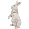 Clayre & Eef 6PR4092 Decorative Rabbit White 12x9x20 cm