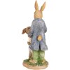 Clayre & Eef 6PR4094 Decoration Rabbit 9x9x21 cm Brown