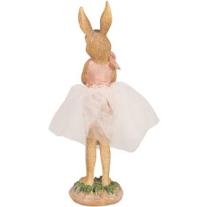 Clayre & Eef 6PR4096 Decorative Rabbit Brown 7x6x21 cm