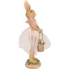 Clayre & Eef 6PR4096 Decorative Rabbit Brown 7x6x21 cm