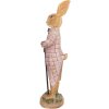 Clayre & Eef 6PR4097 Decorative Rabbit Brown 7x6x21 cm