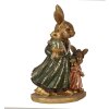 Clayre & Eef 6PR4113 Decorative Rabbit 13x10x19 cm Gold coloured