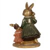 Clayre & Eef 6PR4113 Decorative Rabbit 13x10x19 cm Gold coloured