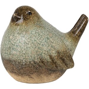 Clayre & Eef 6PR4123 Decoration Bird 16x12x14 cm...