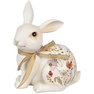 Clayre & Eef 6PR4126 Decorative Rabbit 15x11x20 cm Beige