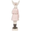 Clayre & Eef 6PR4130 Decorative Rabbit Beige Pink 7x6x23 cm