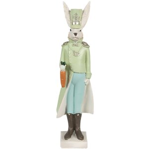 Clayre & Eef 6PR4131 Decorative Rabbit Beige Green...