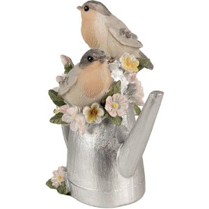 Clayre & Eef 6PR4982 Birds on Watering Can Decoration...