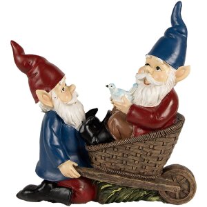 Clayre & Eef 6PR4984 Decorative gnome 21x10x23 cm in...