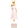 Clayre & Eef 6PR5003 Decorative rabbit 9x8x28 cm in brown pink