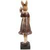 Clayre & Eef 6PR5004 Decorative rabbit 9x8x28 cm in brown