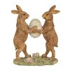 Clayre & Eef 6PR5008 Decorative Rabbit Brown 11x5x13 cm