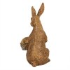 Clayre & Eef 6PR5009 Decorative Rabbit Brown 9x7x14 cm