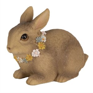 Clayre & Eef 6PR5011 Decorative Rabbit Brown 13x8x10 cm