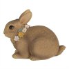 Clayre & Eef 6PR5011 Decorative Rabbit Brown 13x8x10 cm