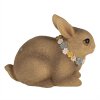 Clayre & Eef 6PR5011 Decorative Rabbit Brown 13x8x10 cm