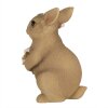 Clayre & Eef 6PR5012 Decorative Rabbit Brown 9x7x14 cm