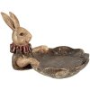 Clayre & Eef 6PR5013 Bowl Rabbit 21x21x15 cm Brown