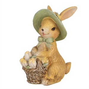 Clayre & Eef 6PR5018 Rabbit Decoration 8x6x11 cm...