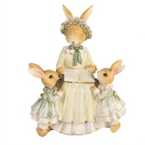 Clayre & Eef 6PR5022 Decorative Rabbit 14x10x19 cm...