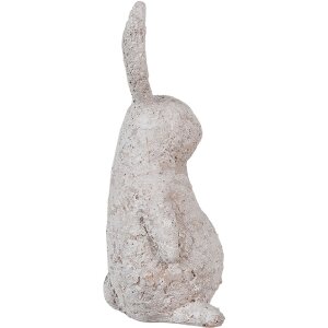 Clayre & Eef 6PR5050 Decorative Rabbit Beige 11x11x26 cm