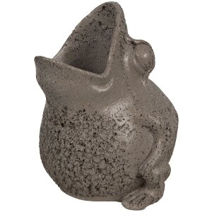 Clayre & Eef 6PR5059 Flower Pot Frog Decoration...